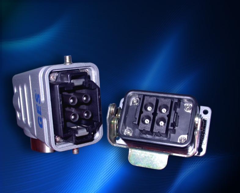 德国 GES 高压连接器 型号 9022250 应用于涂层设备